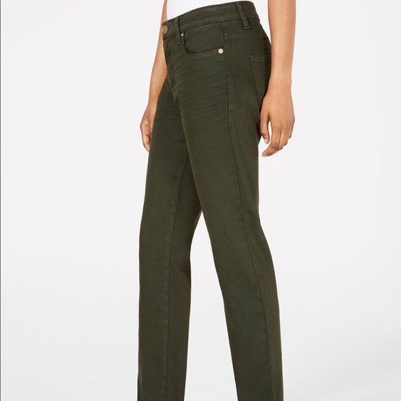 STS Blue Denim - STS Blue Ellie High-Rise Skinny Jeans Olive GREEN